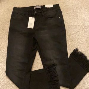 Judy Blue “Maggy” Jeans size 11 / length 30 / black stretch denim